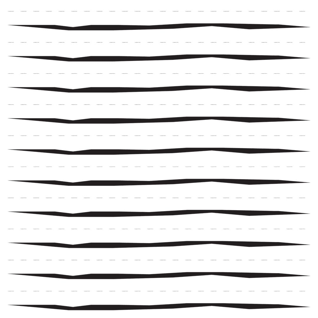 Transparent Background with Wavy Black Horizontal Lines Pattern