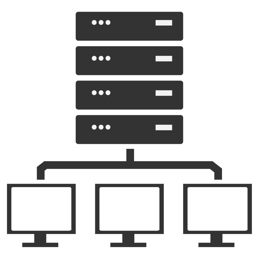 Transparent Data Center Icon Connecting Desktop Computers - Download Free Stock Images Pikwizard.com