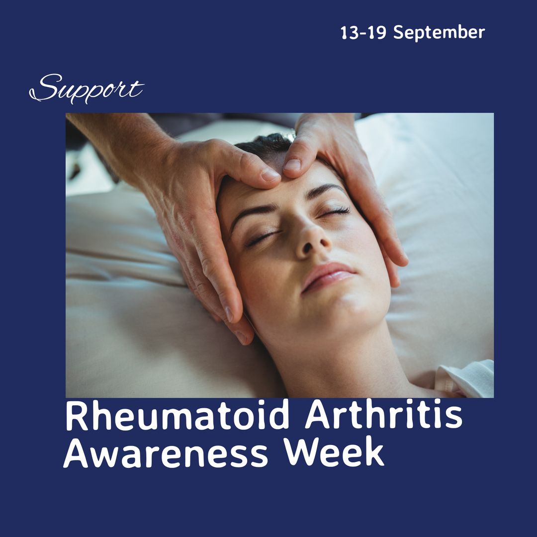 Doctor Massaging Woman's Head for Rheumatoid Arthritis Awareness Week Campaign - Download Free Stock Templates Pikwizard.com