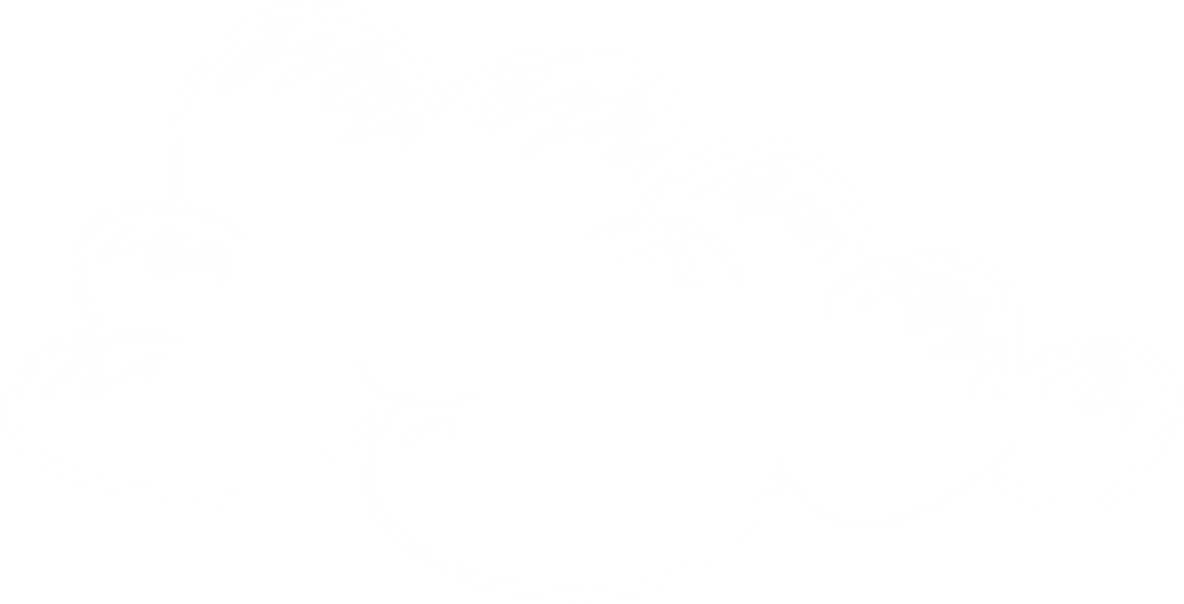 Hand Drawn White Cloud on Transparent Background Vector