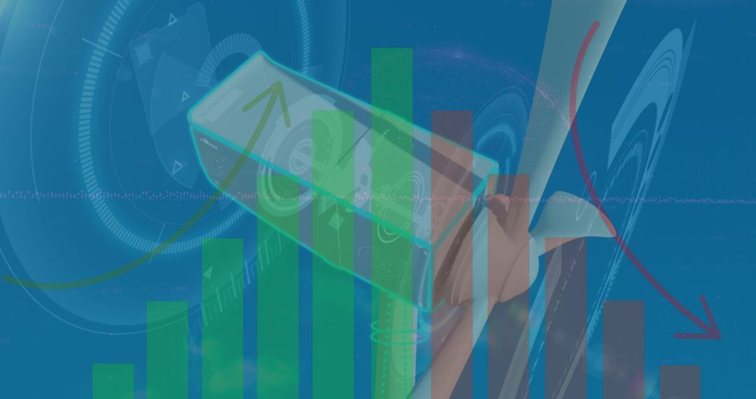 Analyzing Financial Trends on Smartphone with Digital Graphs
