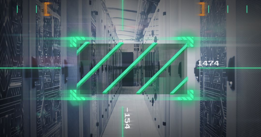 Innovative Data Storage Visualization in Server Room