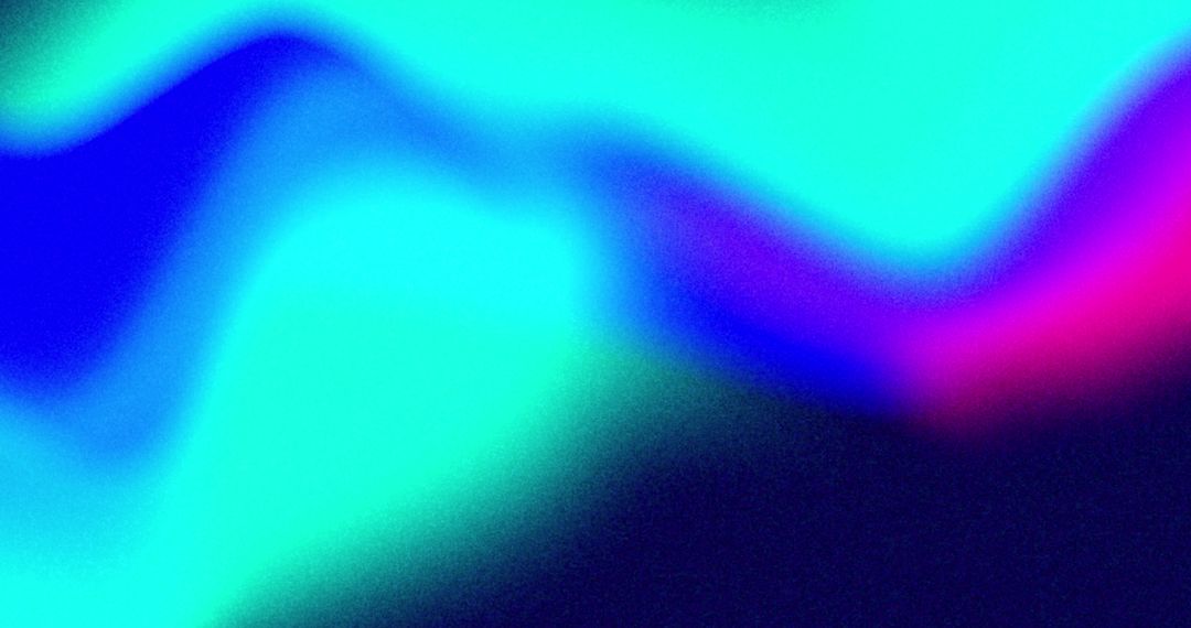 Vibrant Abstract Motion in Turquoise and Pink Hues