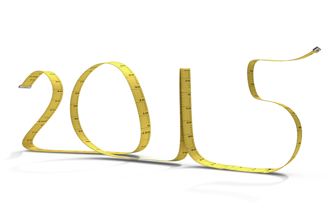 2015 Number Made of Measuring Tape on Transparent Background - Download Free Stock Images Pikwizard.com