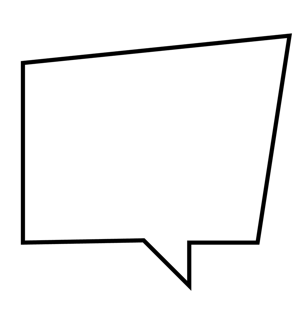 Transparent Text Bubble for Communication and Messaging Design