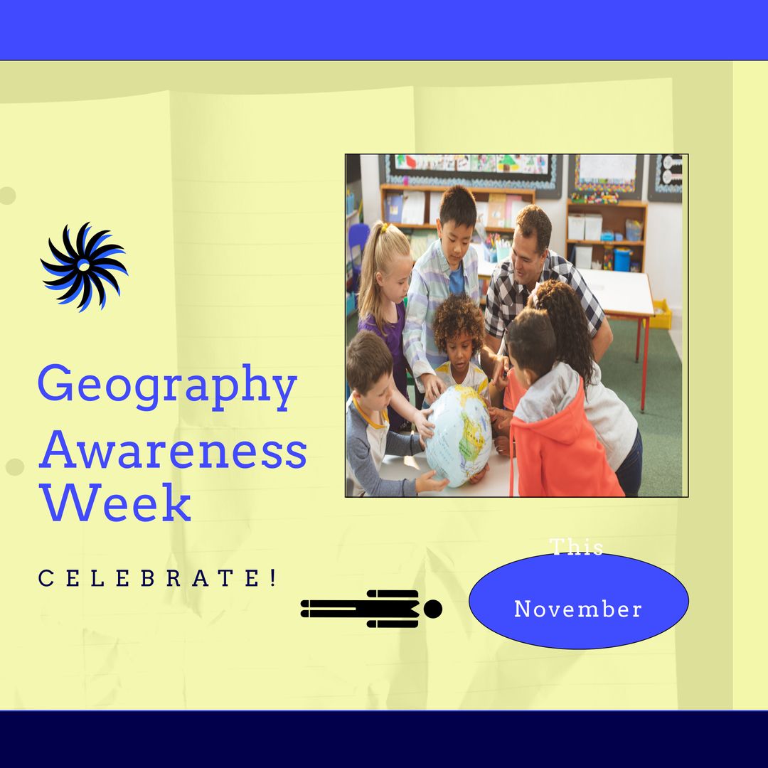 Geography Awareness Week Celebration in a Classroom