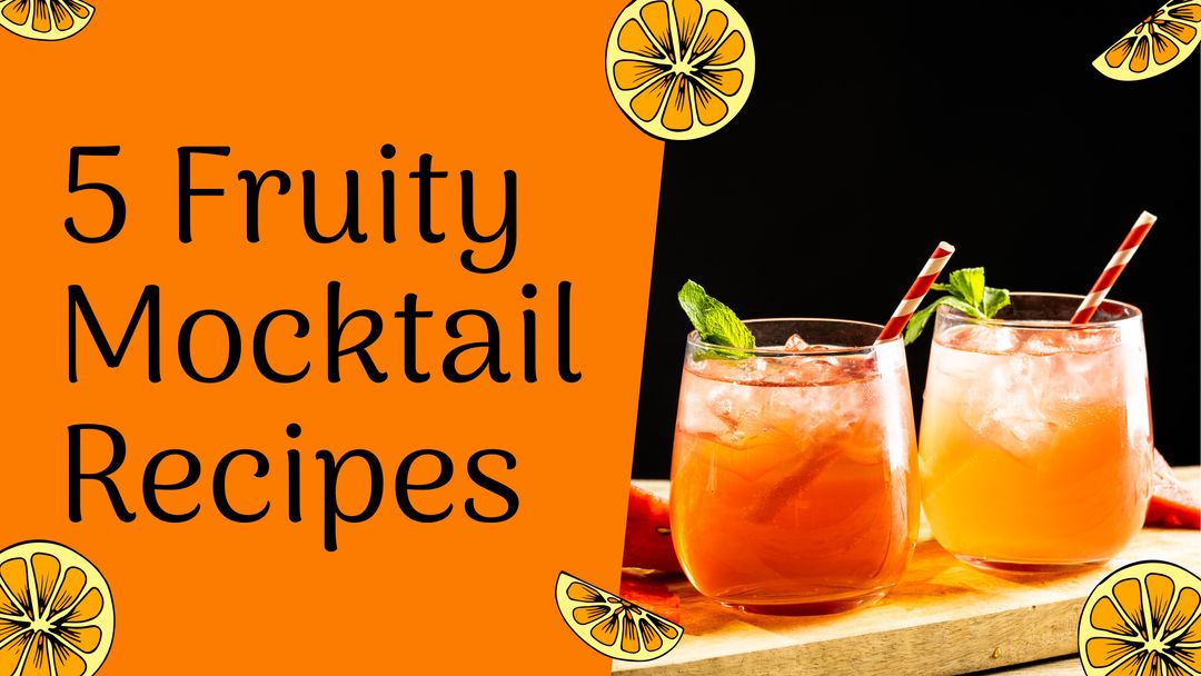 Refreshing Fruity Mocktail Recipes with Citrus Highlights
