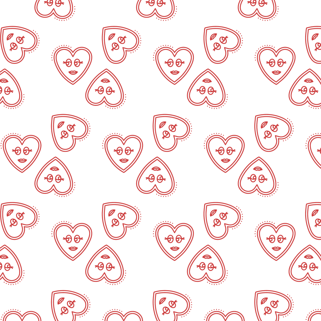 red heart pattern transparent background seamless design - Download Free Stock Images Pikwizard.com