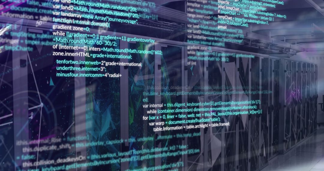 Digital data processing over computer servers network
