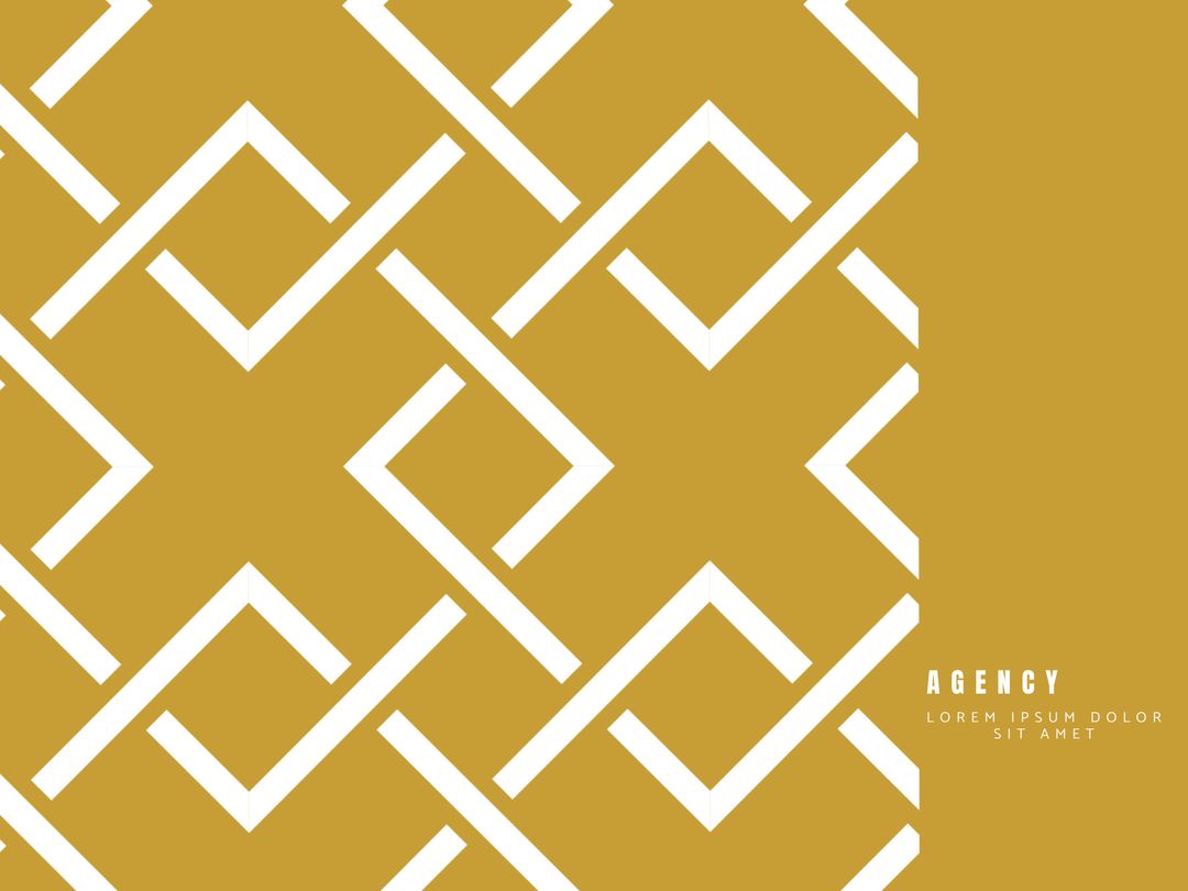 Geometric Pattern on Mustard Background for Modern Design and Branding - Download Free Stock Images Pikwizard.com