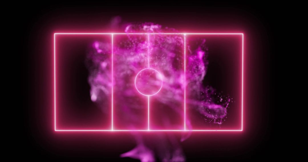 Glowing Pink Neon Matrix with Floating Energy Particles - Free Images, Stock Photos and Pictures on Pikwizard.com