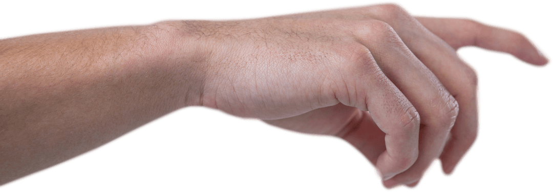 Transparent Hand Gesture Simulating Touching Screen