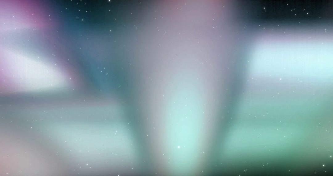 Abstract Light Trails in Colorful Motion