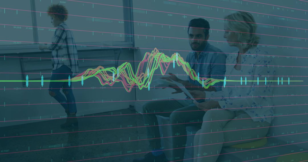 Collaborative Workspace with Digital Data Analysis Interface