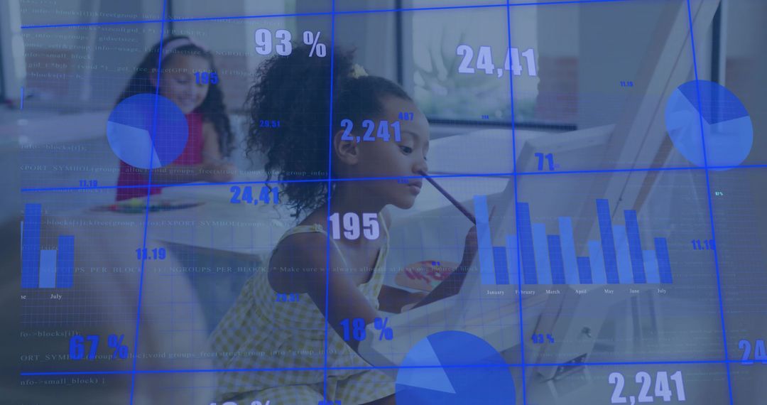 Creative Young Artist Developing Skills in Vibrant Art Studio