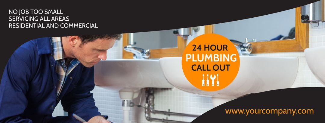 Reliable Plumbing Services with 24/7 Emergency Repairs - Download Free Stock Templates Pikwizard.com