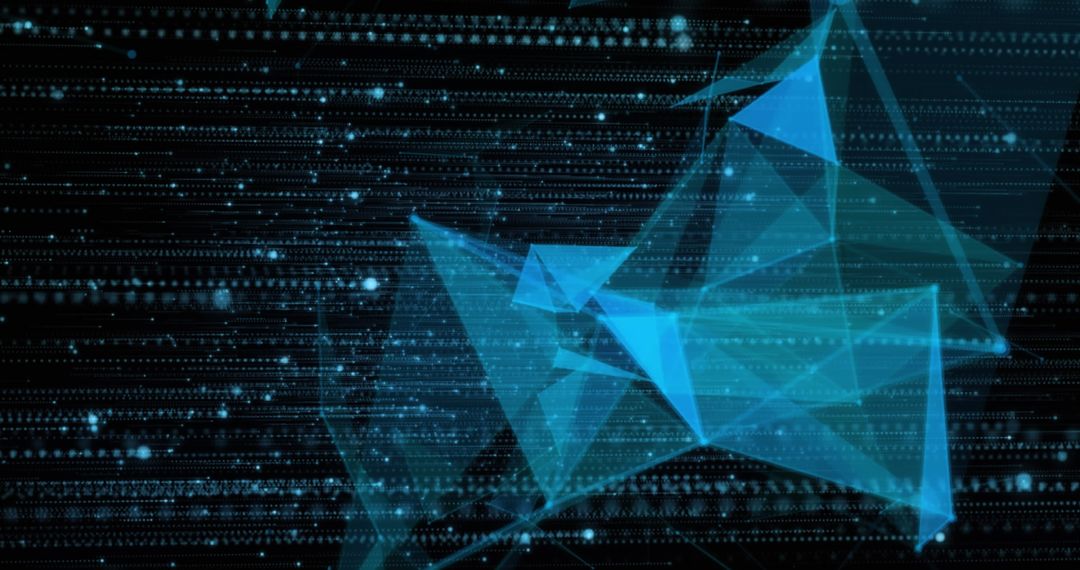 Abstract Geometric Shapes with Digital Interface