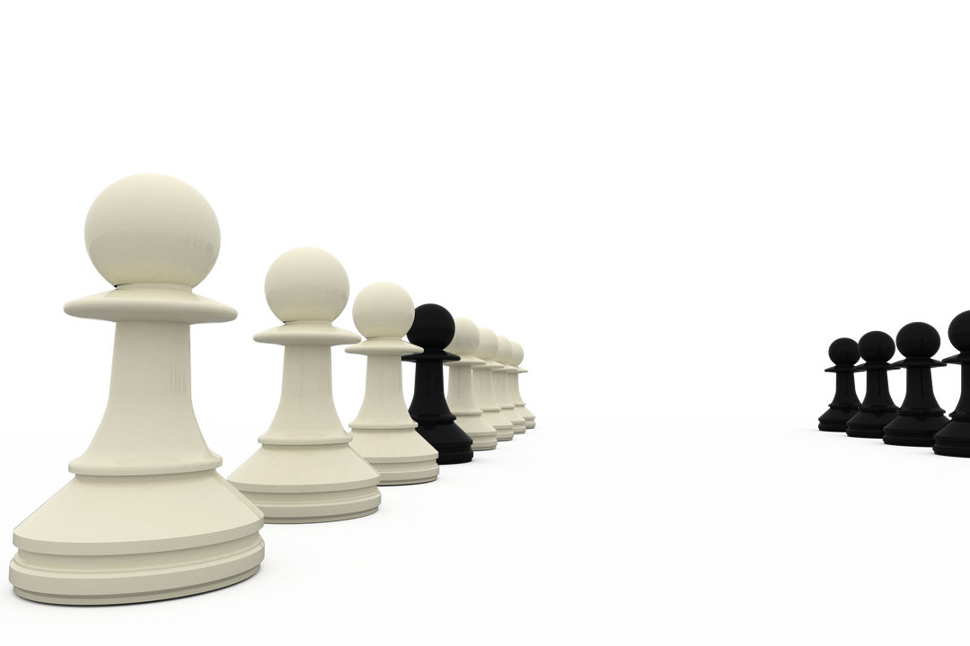 Chess Pieces on Transparent Background for Strategic Game Concept Designs - Download Free Stock Images Pikwizard.com