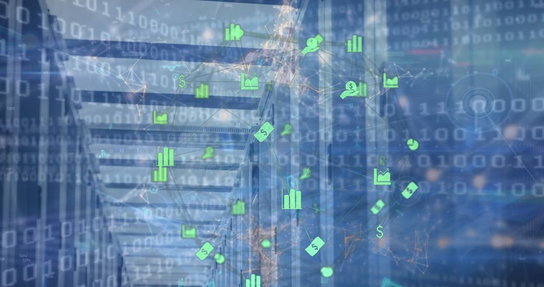 Global Financial Data Processing in Server Room