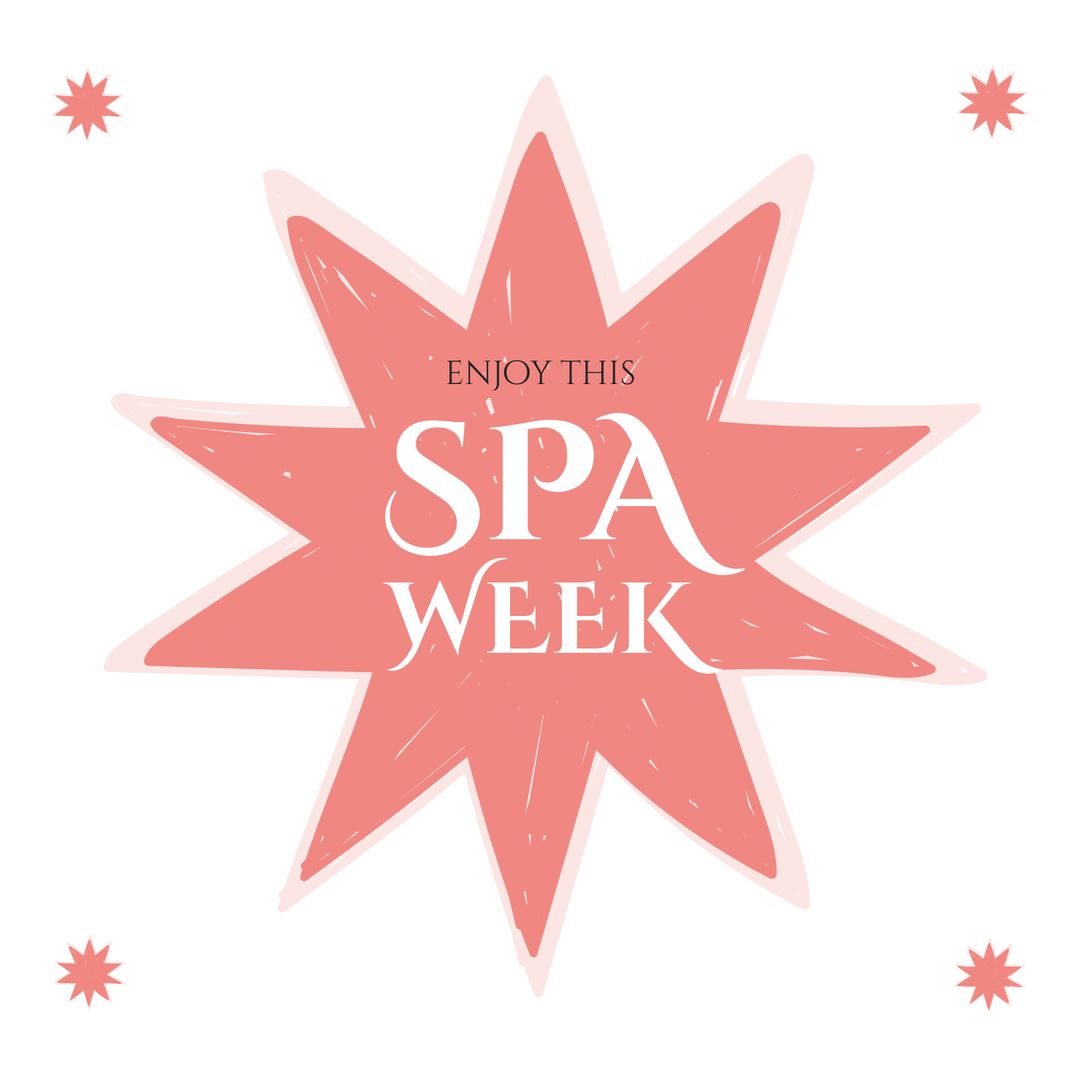 National Spa Week Celebration Campaign Design