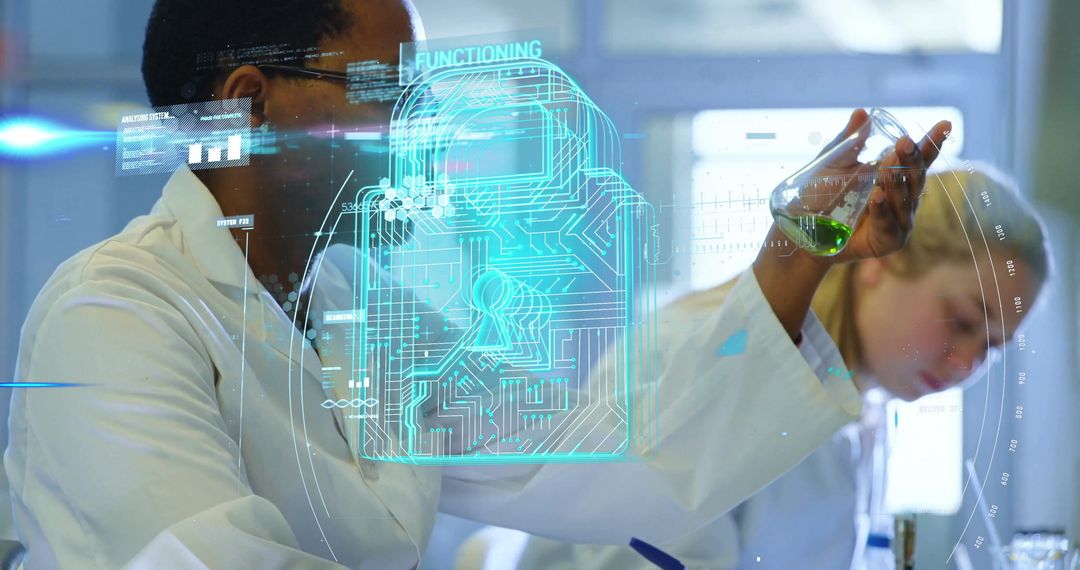 High-Tech Laboratory Research with Chemistry CRI Digital Interface
