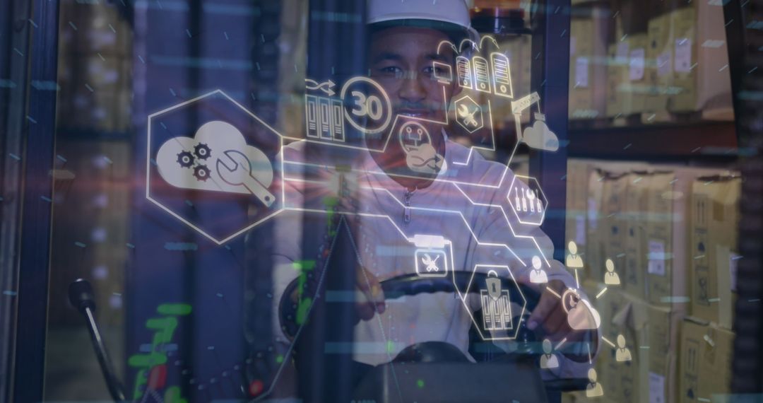 Smart Warehouse Technology with Futuresight Interface