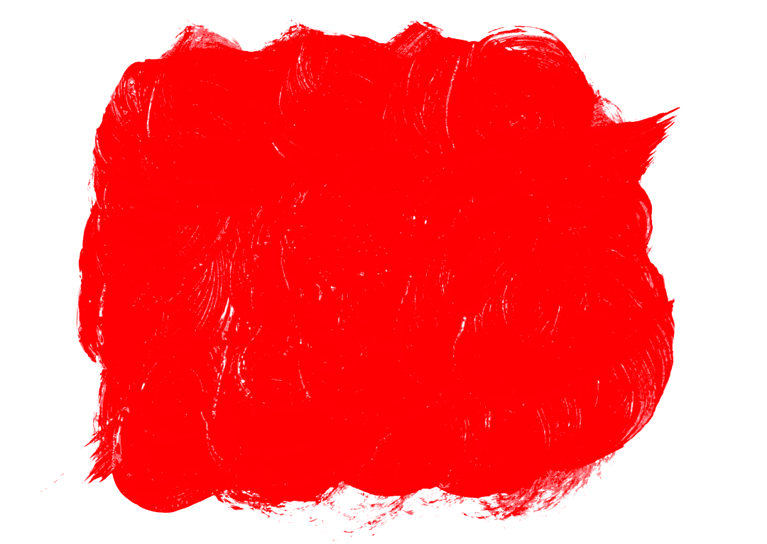 Red Abstract Shape on Transparent Background Digital PNG