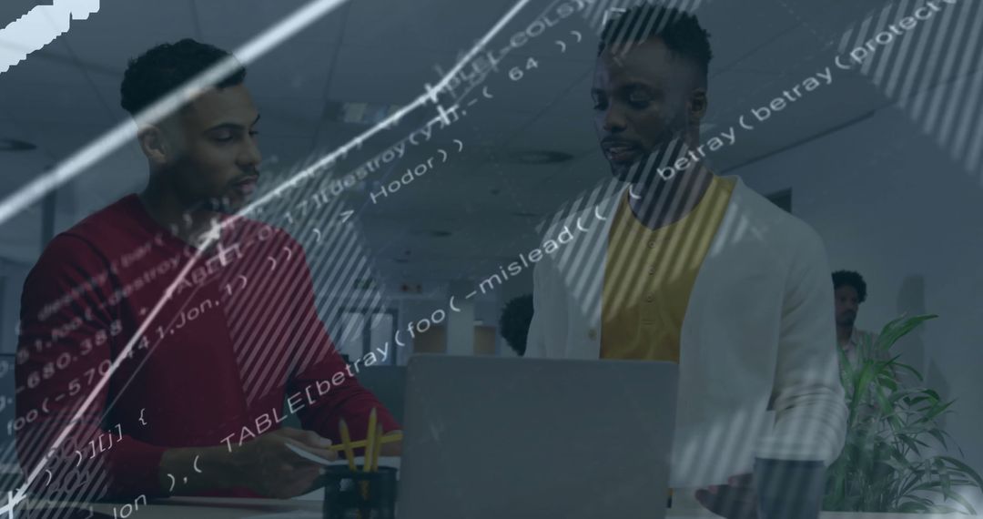 Financial Data Processing with Diverse Coworkers in Modern Office