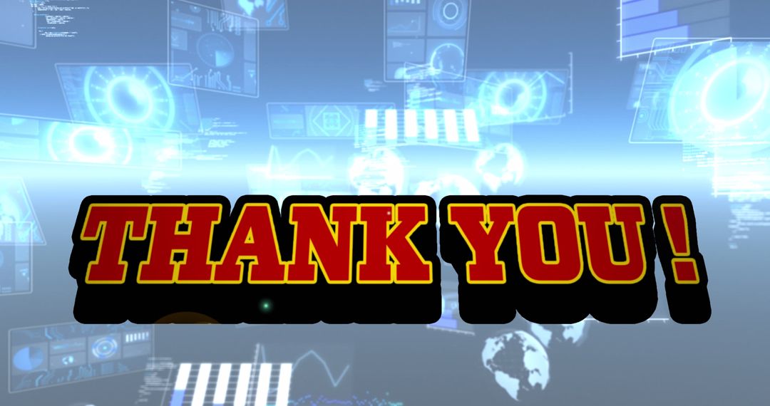 Expressive Thank You in Digital Interface Concept