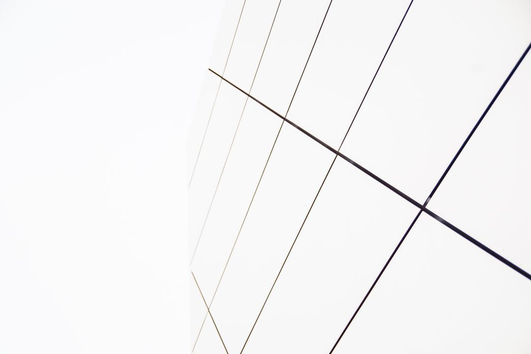 Abstract Geometric Lines on Minimalist White Background - Free Images, Stock Photos and Pictures on Pikwizard.com