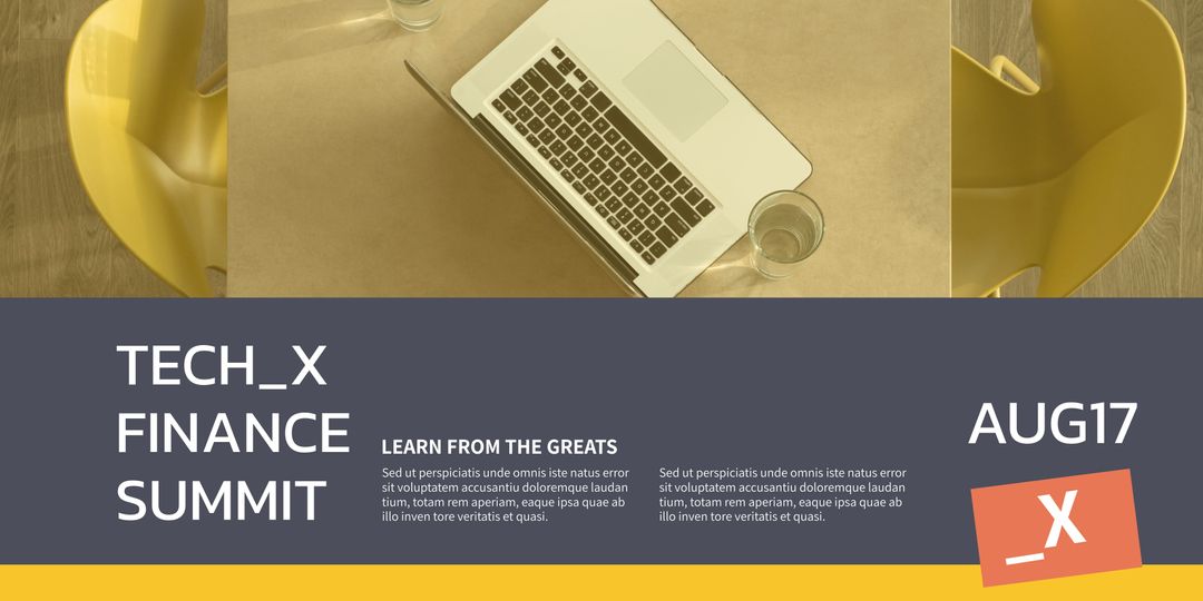 Modern Desk Setup Enhancing Innovation at Finance Summit