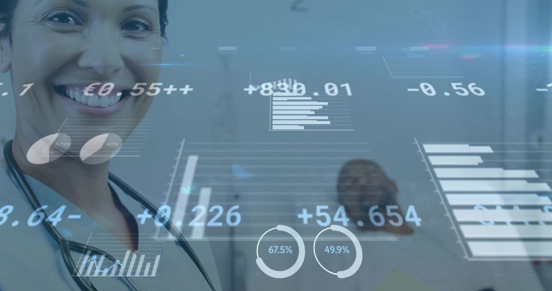 Innovative Doctor Examining Patient Using Advanced Analytical Tools