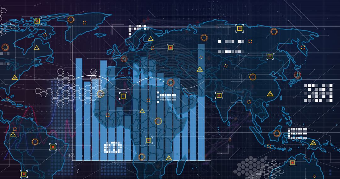 Global Data Processing and Financial Interface Concept