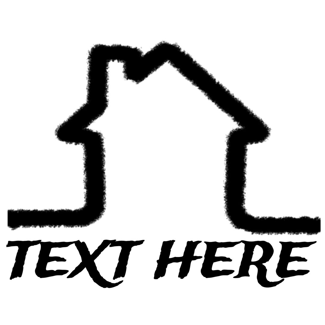 House Outline Wireframe for Real Estate Branding - Download Free Stock Templates Pikwizard.com