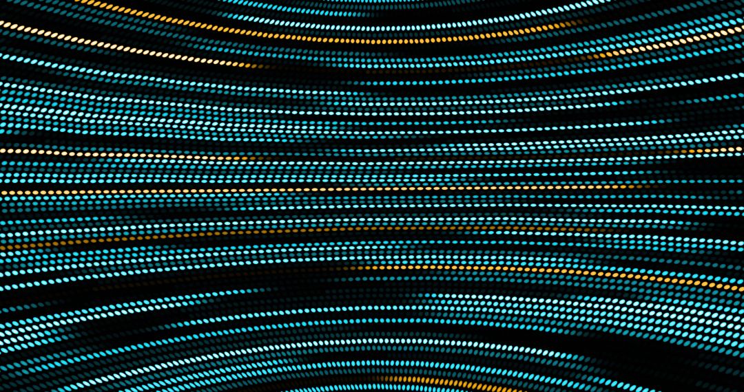 Vibrant Abstract Pattern of Moving Light Trails