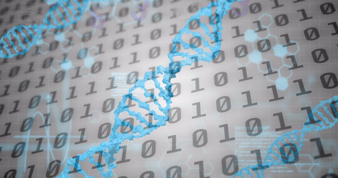 Digital dna and binary code with emerging interface concepts