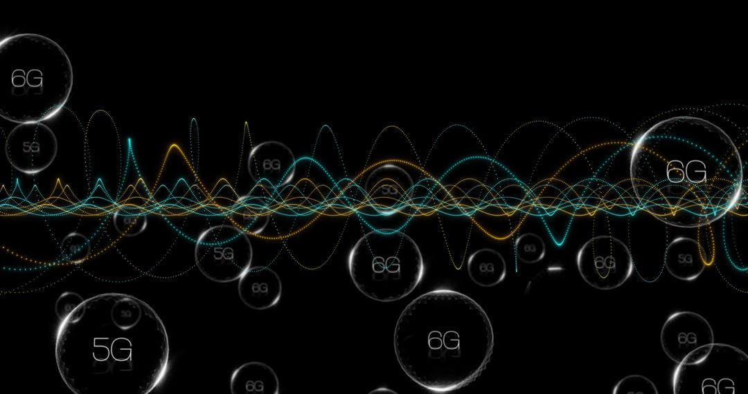 Futuristic 5G 6G Networks with Vibrant Waveforms and Connectivity Spheres