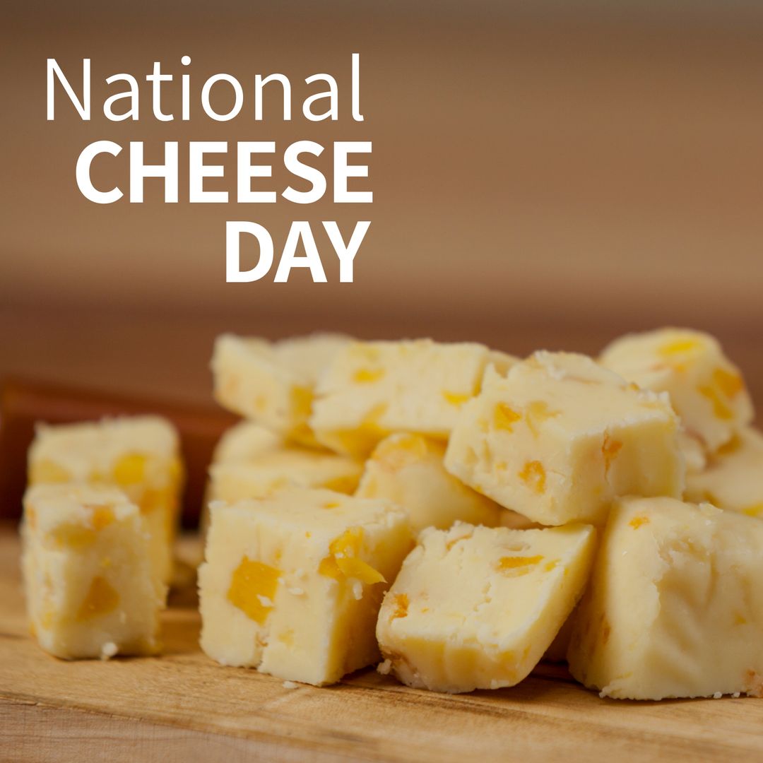  National Cheese Day Celebrating with Delicious Cheese Cubes - Download Free Stock Templates Pikwizard.com