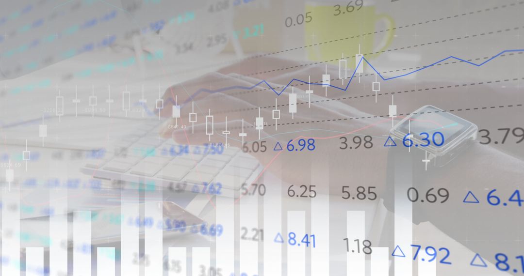Financial Data Analysis on Digital Computer Display