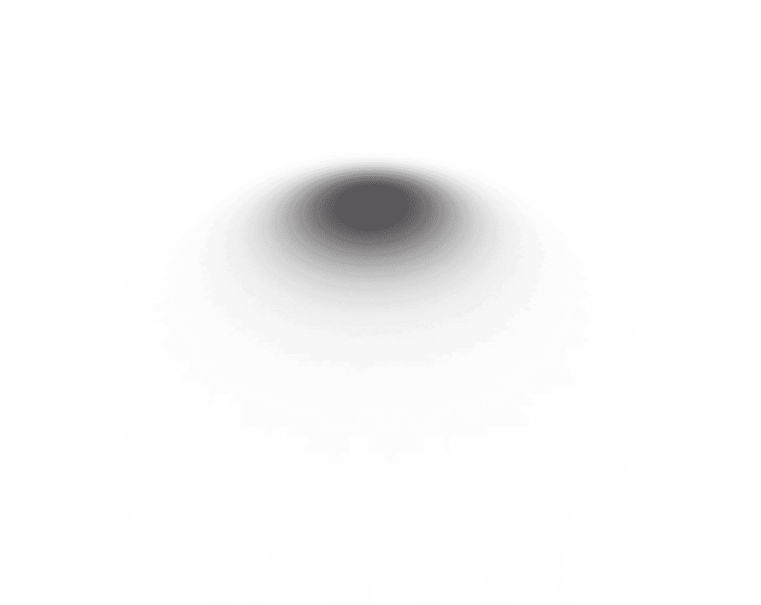 Transparent Grey Shadow Illustration Isolated on White