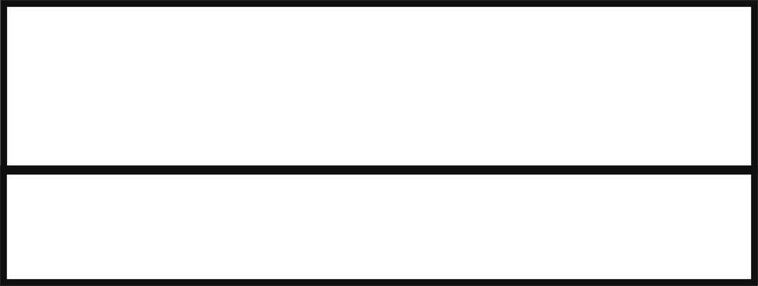 Modern minimal white badge with blank namespaces