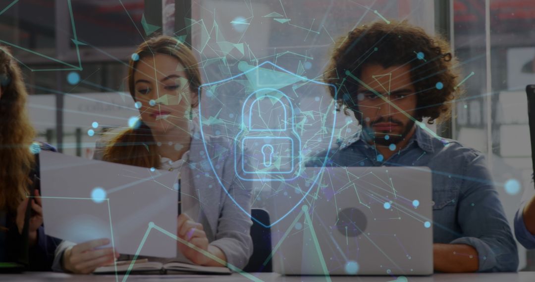 Diverse Students Embracing Technology in Collaborative Environment