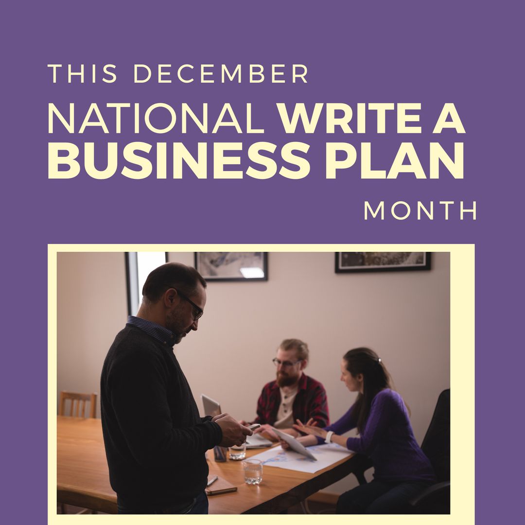 December Campaign Promoting National Write a Business Plan Month