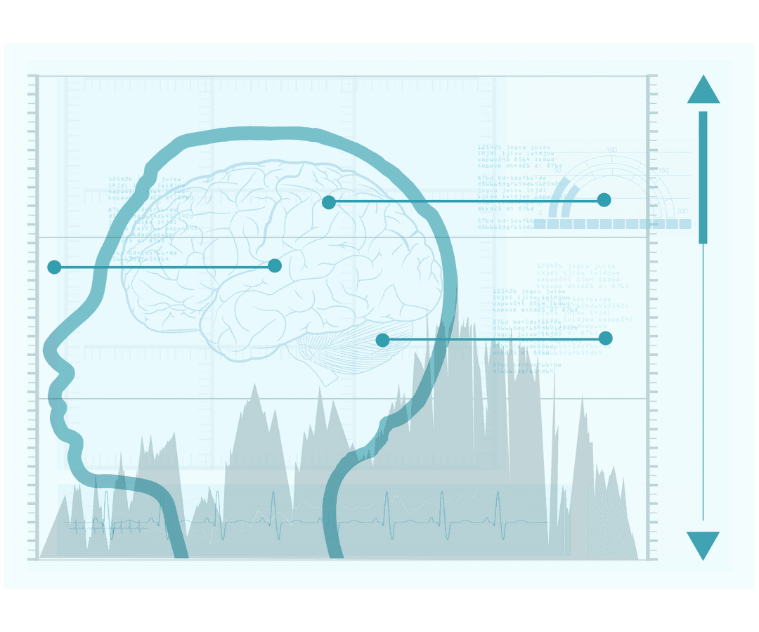 Transparent Brain Technology Innovation Diagram