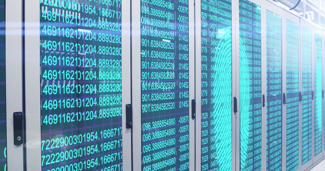 Fingerprint Security and Data Integration in Server Room