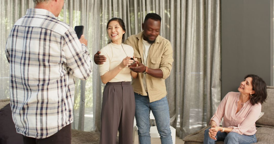 Diverse Group in Therapy Session Sharing and Connecting