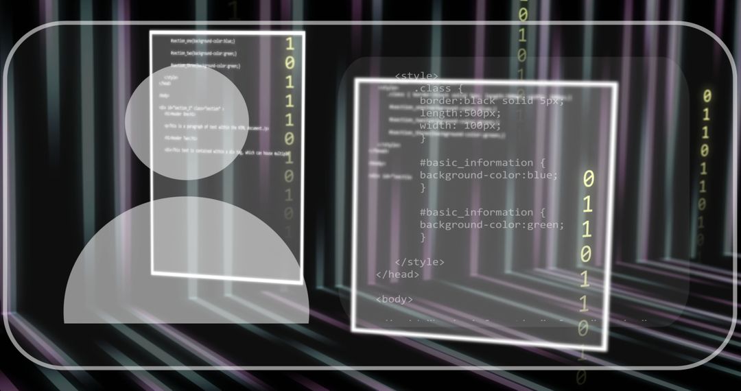 Abstract digital interface with coding and data streams
