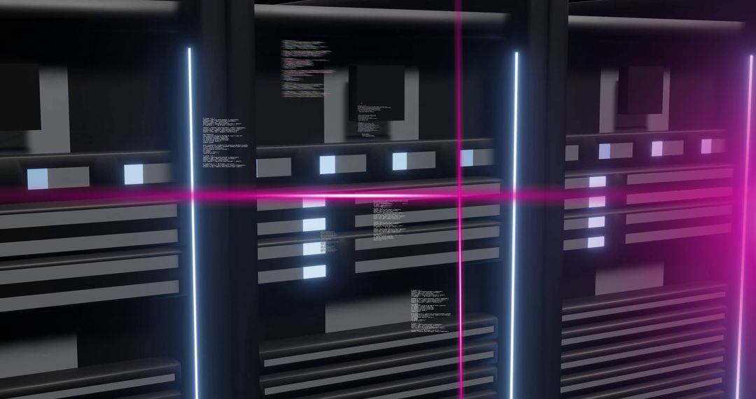 Futuristic Data Processing on Server Racks