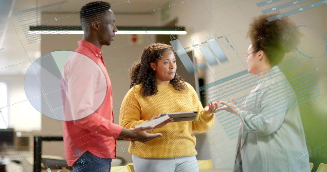 Data Processing and Discussion Among Diverse Business Team