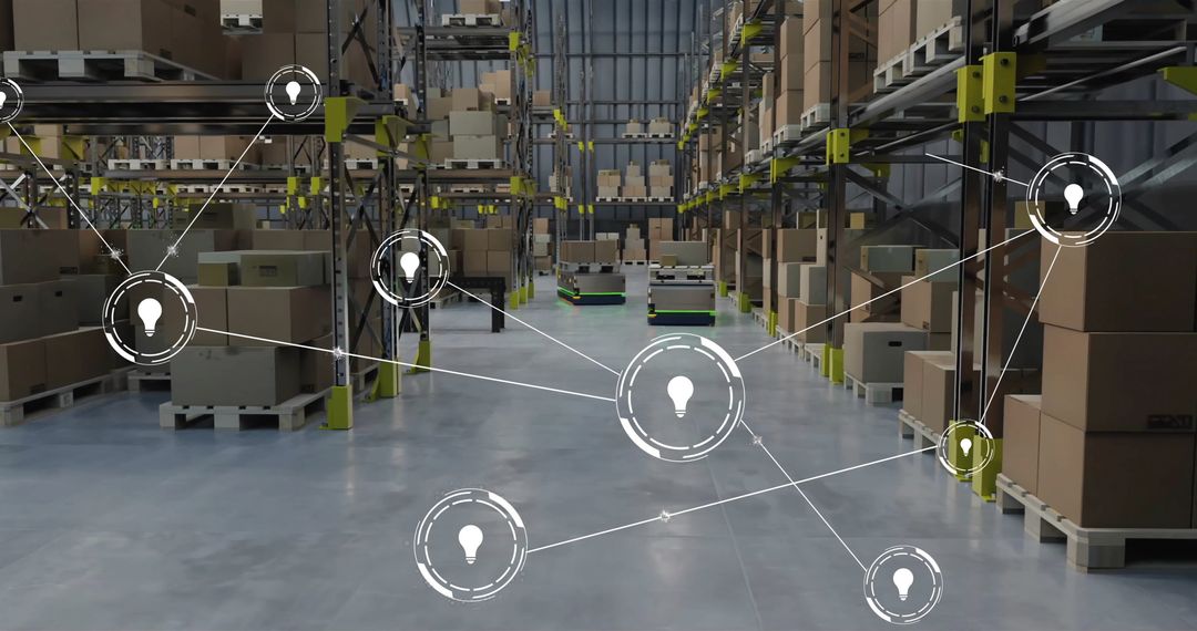 Connected Robotics in Modern Warehouse for Efficient Shipping